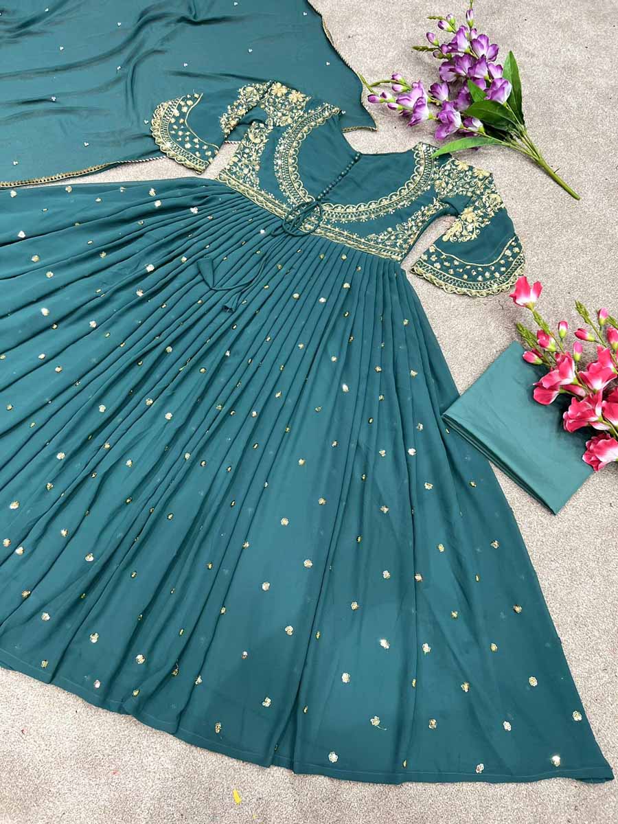 Indian Gowns Online | Designer Evening Gowns | Asian Gown Dress Designs