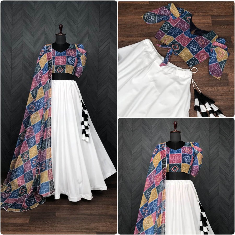 Cotton lehga | Long skirt and top, Indian outfits lehenga, Indian fashion  dresses
