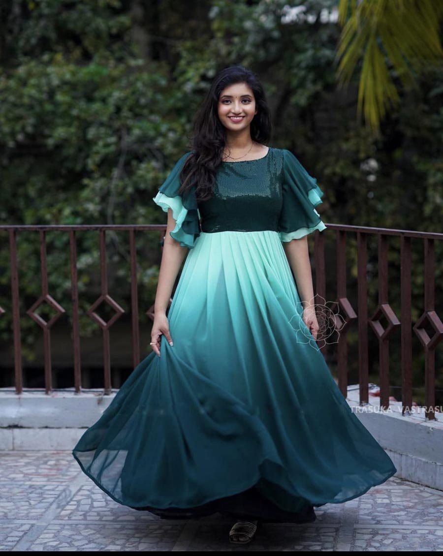 Cocktail Party Wear Indo Western Gown | Shaadi Sagaai Sangeet Anarkali