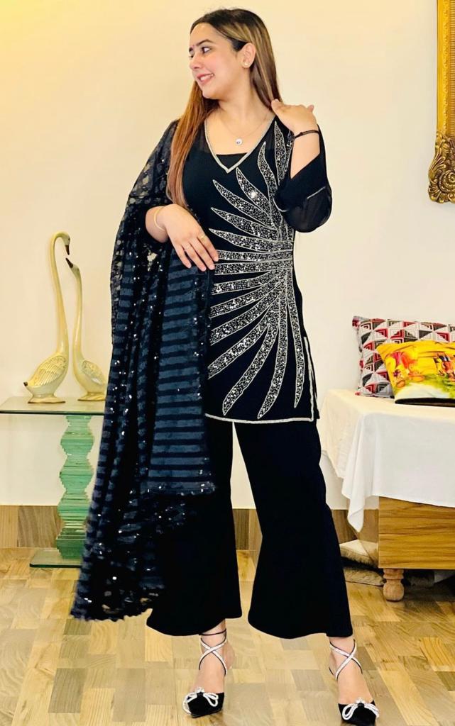 Modern Sharara Gharara Dress Party Wear