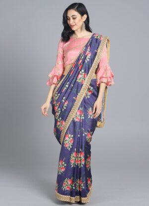 Digital Print Saree