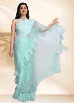 Ruffle Lycra saree Frill