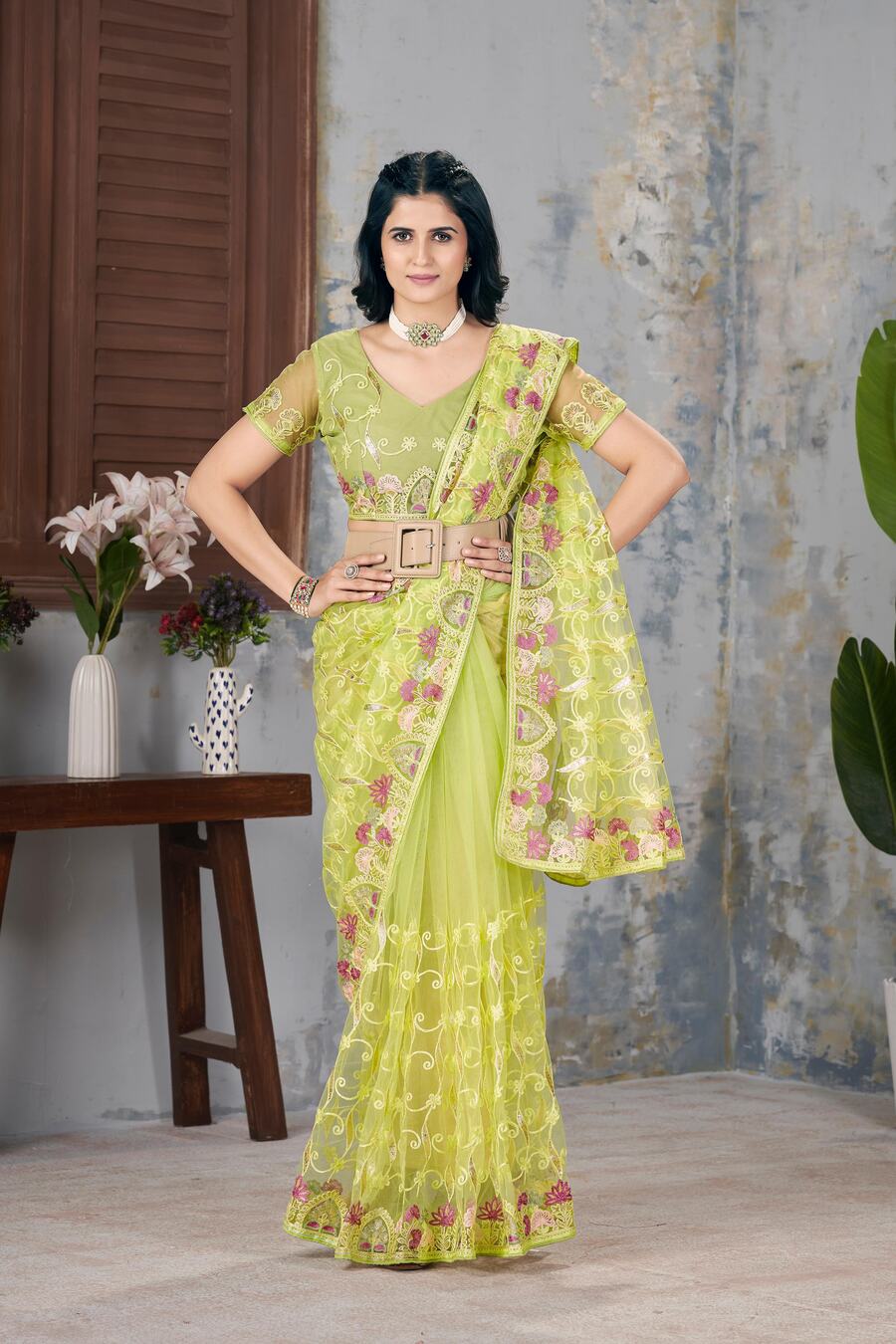 2FANCY-BUTTERFLY-NET-EMBROIDERY-MULTI-THREAD-CHAIN-STITCH-WORK-SAREE-WITH-UNSTITCHED-BLOUSE-PARTY-WEAR-WHOLESALE-PRICE-ETHNIC-GARMENT-14.jpeg