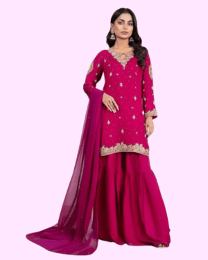 Top Sharara With Dupatta