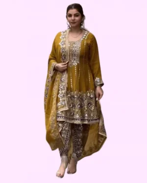 Top Dhoti Dupatta