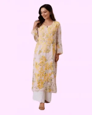 Kurti Palazzo Set